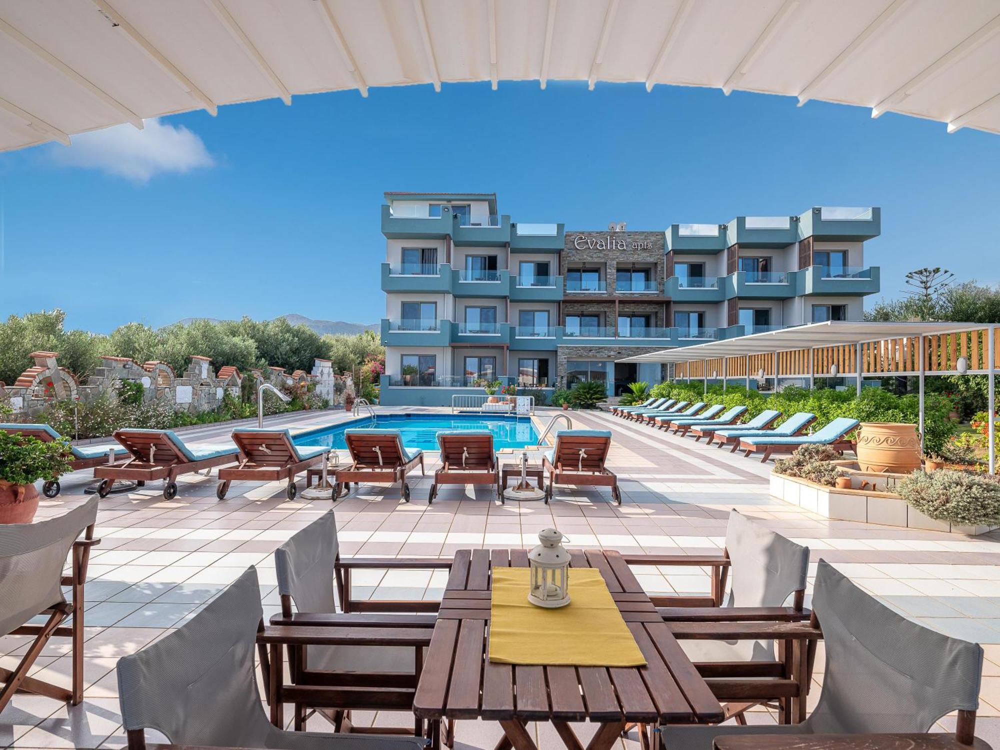 Evalia Apartments Hersonissos (Crete) Exterior foto