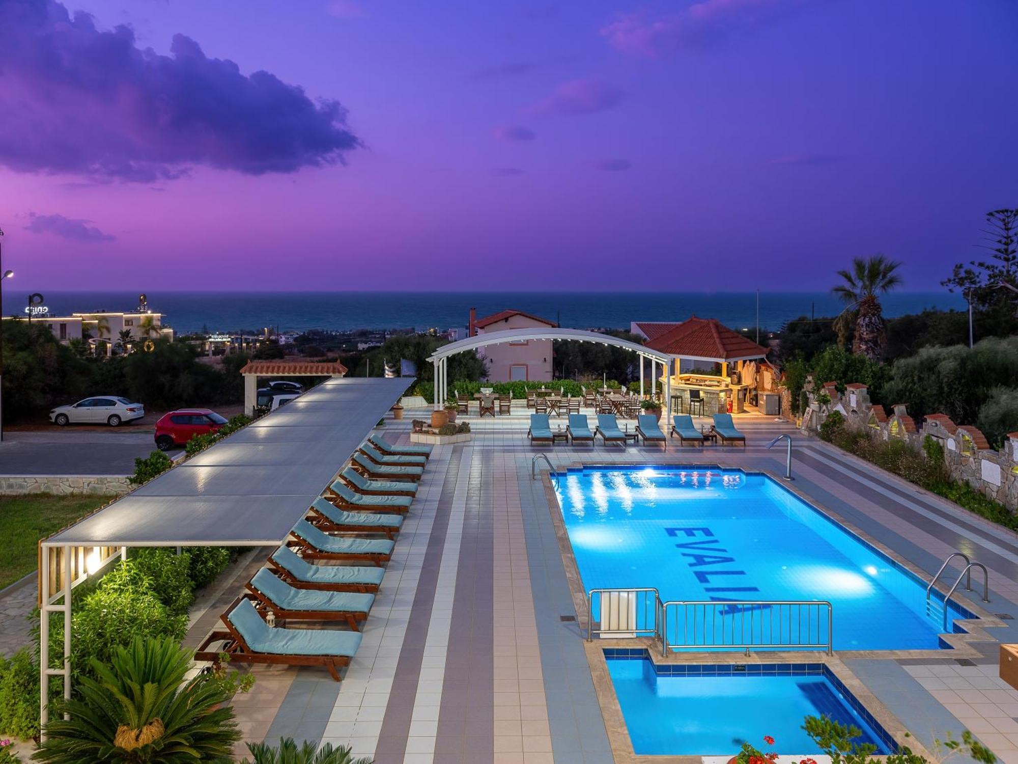 Evalia Apartments Hersonissos (Crete) Exterior foto